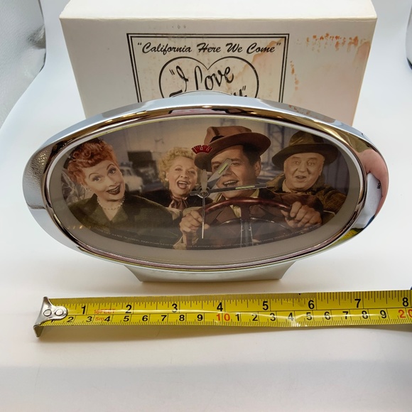 Vintage I Love Lucy California Here We Come Alarm Clock Light Wear Damaged Box - Picture 17 of 17